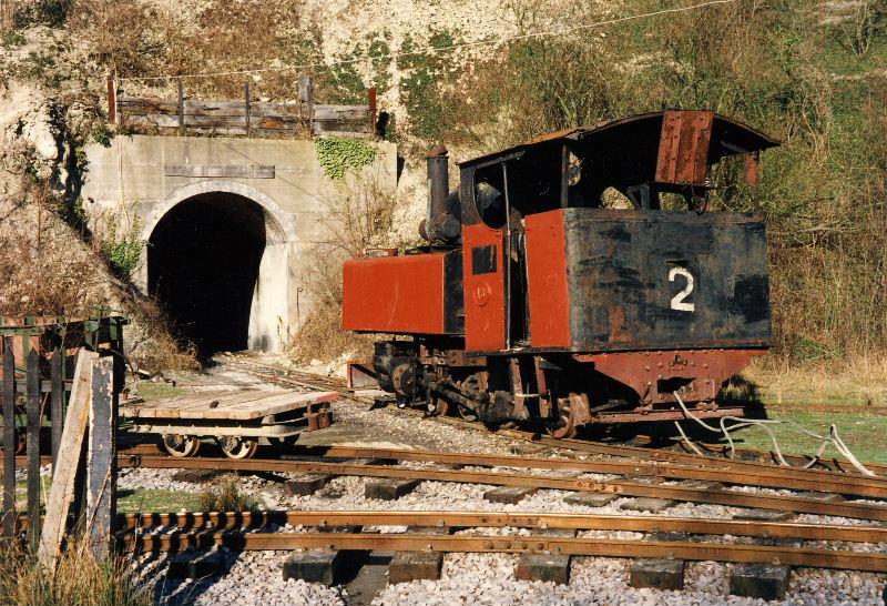 baldwin-02.jpg - It normally lived in the tunnel but at this time it was receiving a coat of protective red oxide while its future was debated.